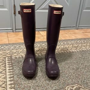 Hunter rain boots